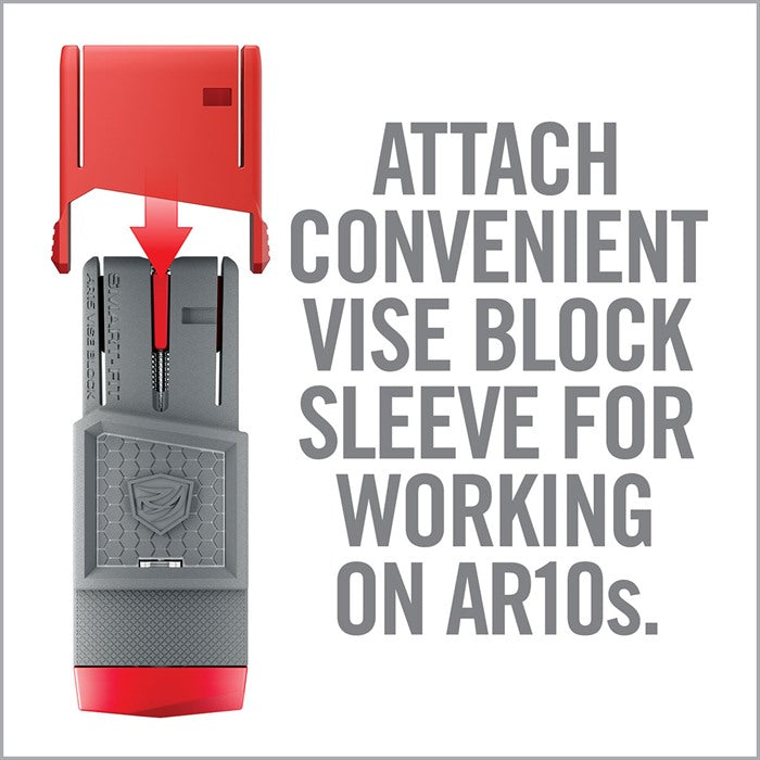 Real Avid SMART-FIT AR-15 Schraubstock‑Einsatz mit Hülse für AR .308 Produktbild 4