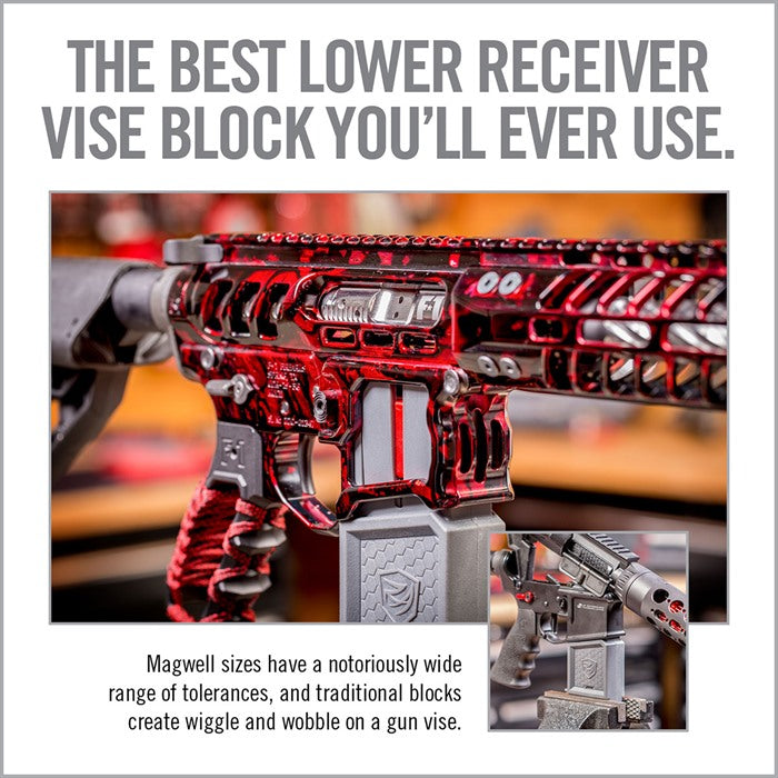Real Avid SMART-FIT AR-15 Schraubstock‑Einsatz mit Hülse für AR .308 Produktbild 10