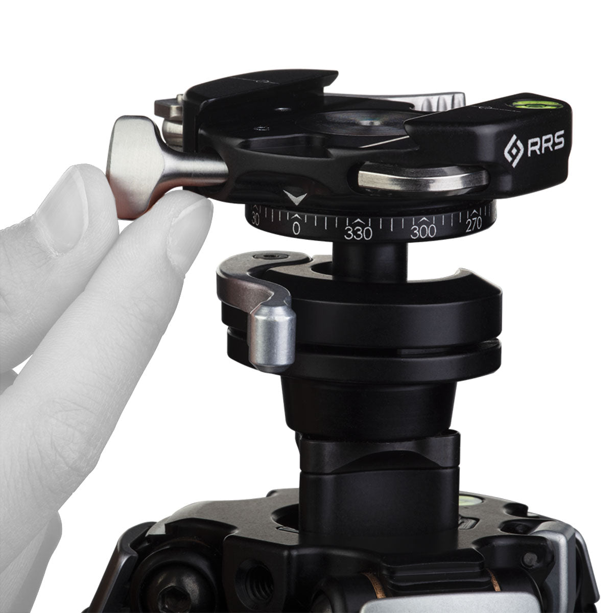 Really Right Stuff Ascend-14L-BH Karbonstativ mit integriertem Kugelkopf – Produktansicht 14