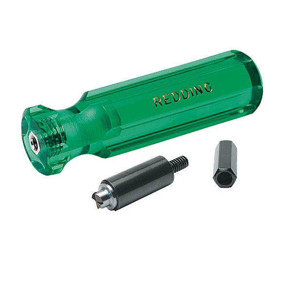 Redding Zündhütchentaschen-Uniformer 09100 für Large Rifle mit Handgriff und Adapter