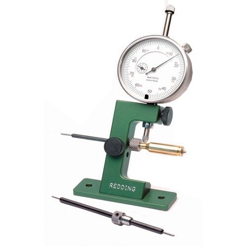 Redding Case Neck Gauge 26400 mit Messuhr