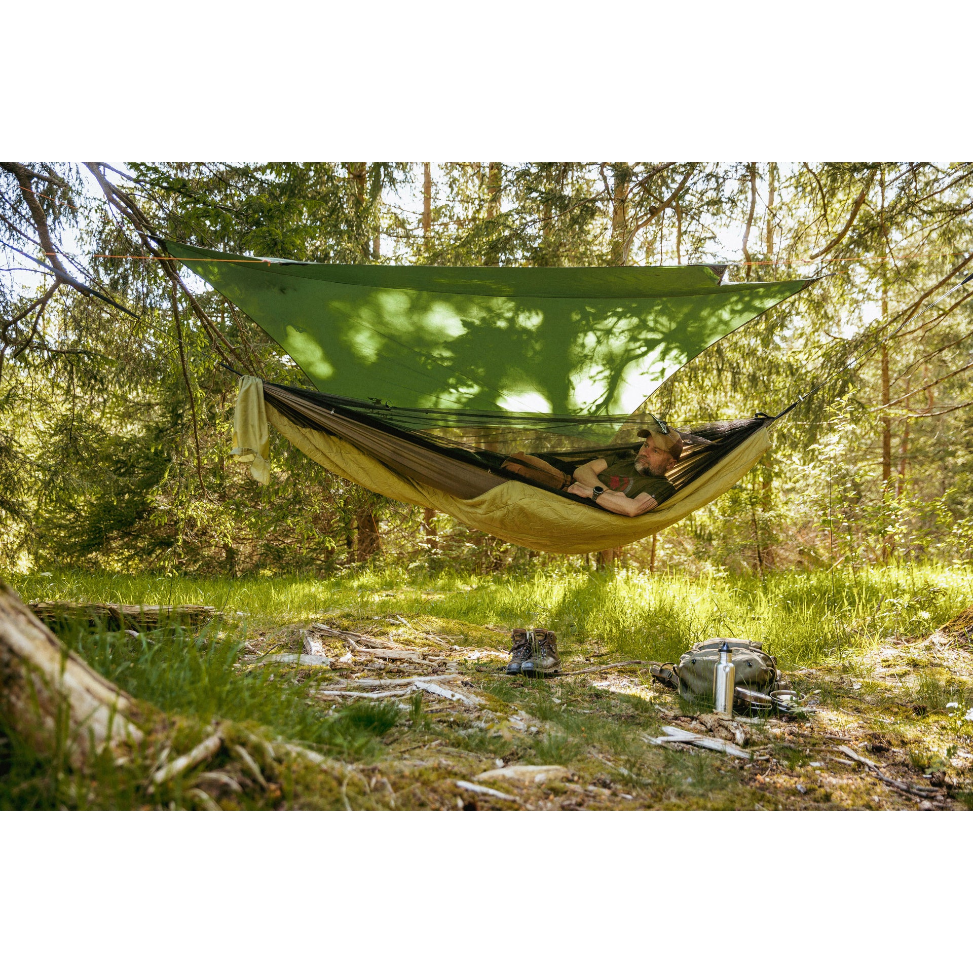 Amazonas Hängematte Moskito-Traveller Quilted – Detailbild 3