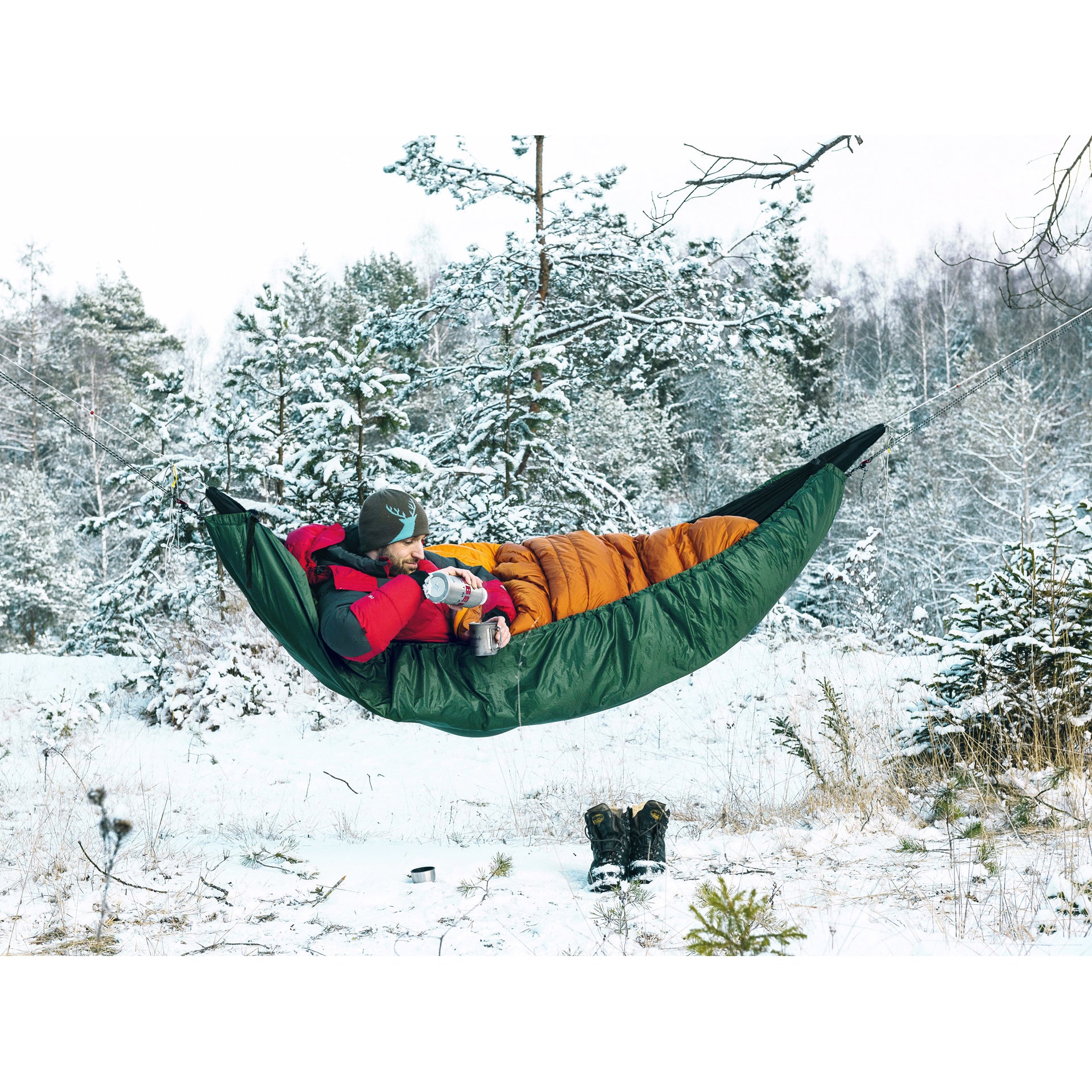 Amazonas Hängemattenwärmeschutz 'Down Underquilt' – Ansicht 9