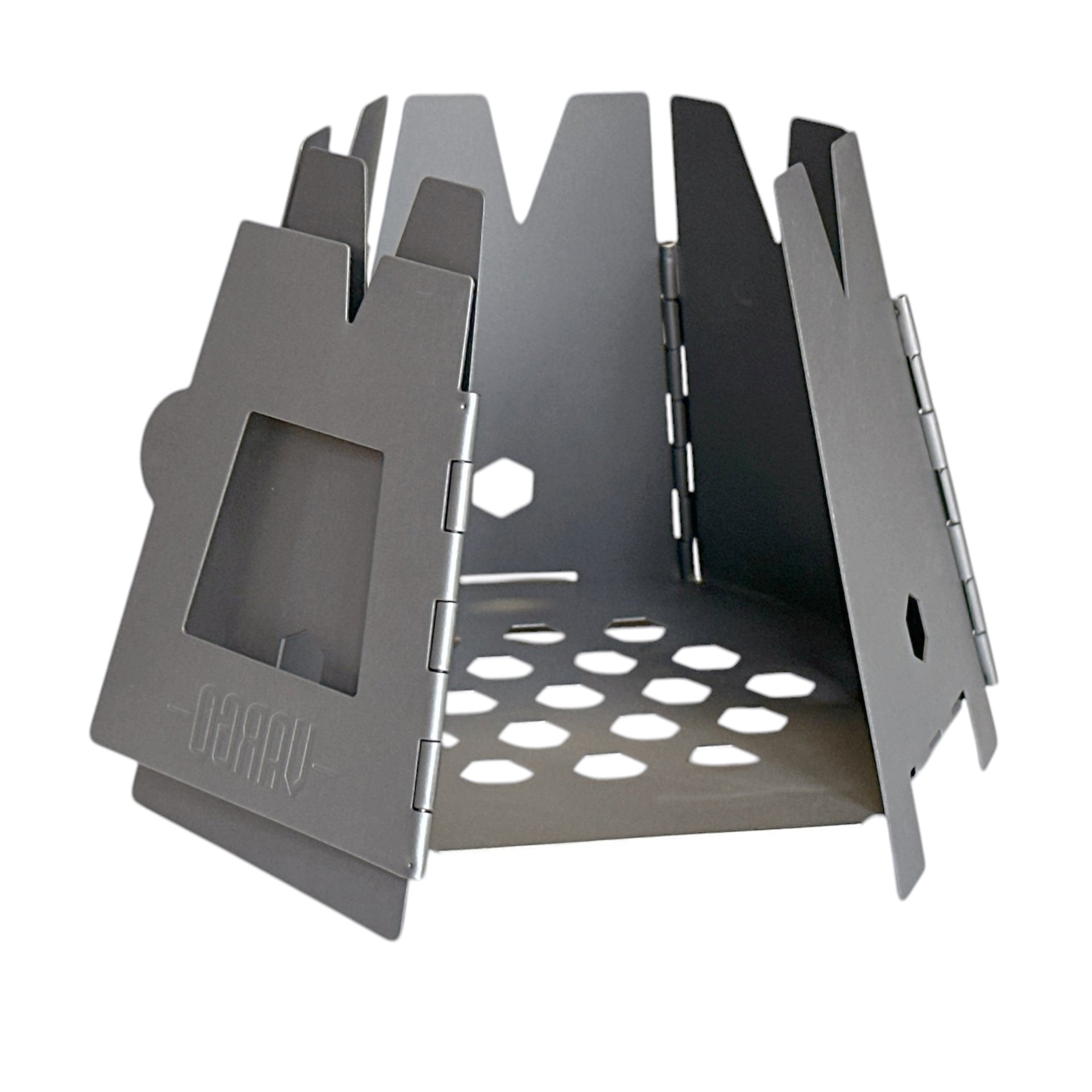 Vargo Hexagon 2 Titan Holzofen – Detailbild 2