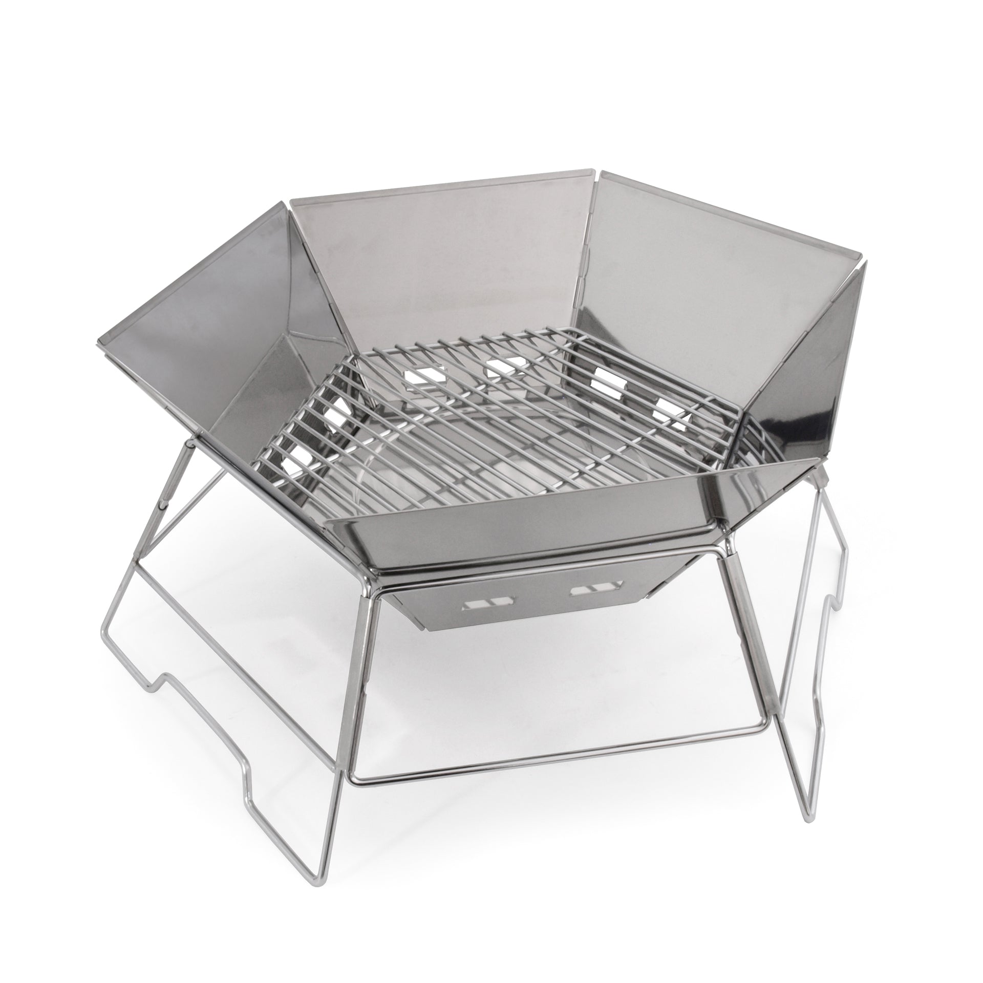 Origin Outdoors Grill- und Feuerschale Hexagon – Detailbild 2