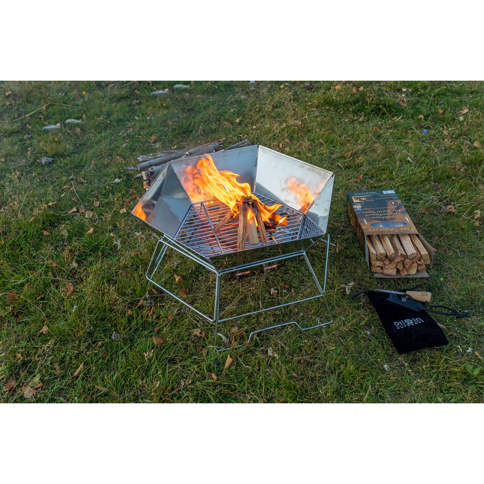Origin Outdoors Grill- und Feuerschale Hexagon – Detailbild 3