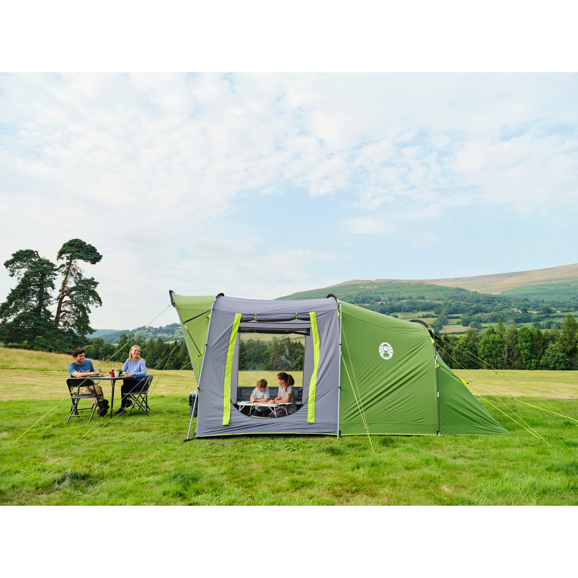 Coleman Zelt 'Oak Canyon BlackOut' – 4 Personen, Ansicht 3