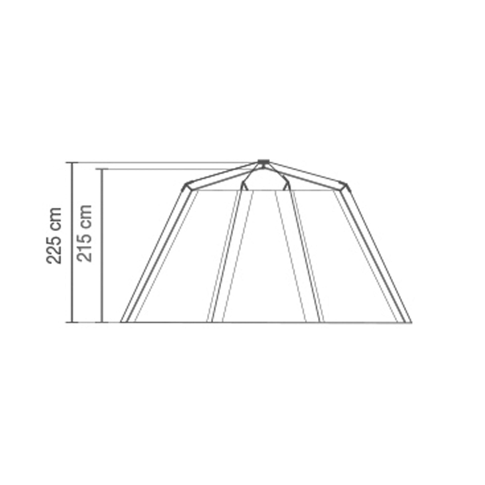 Coleman Zelt 'Octagon' – 8 Personen, Ansicht 3