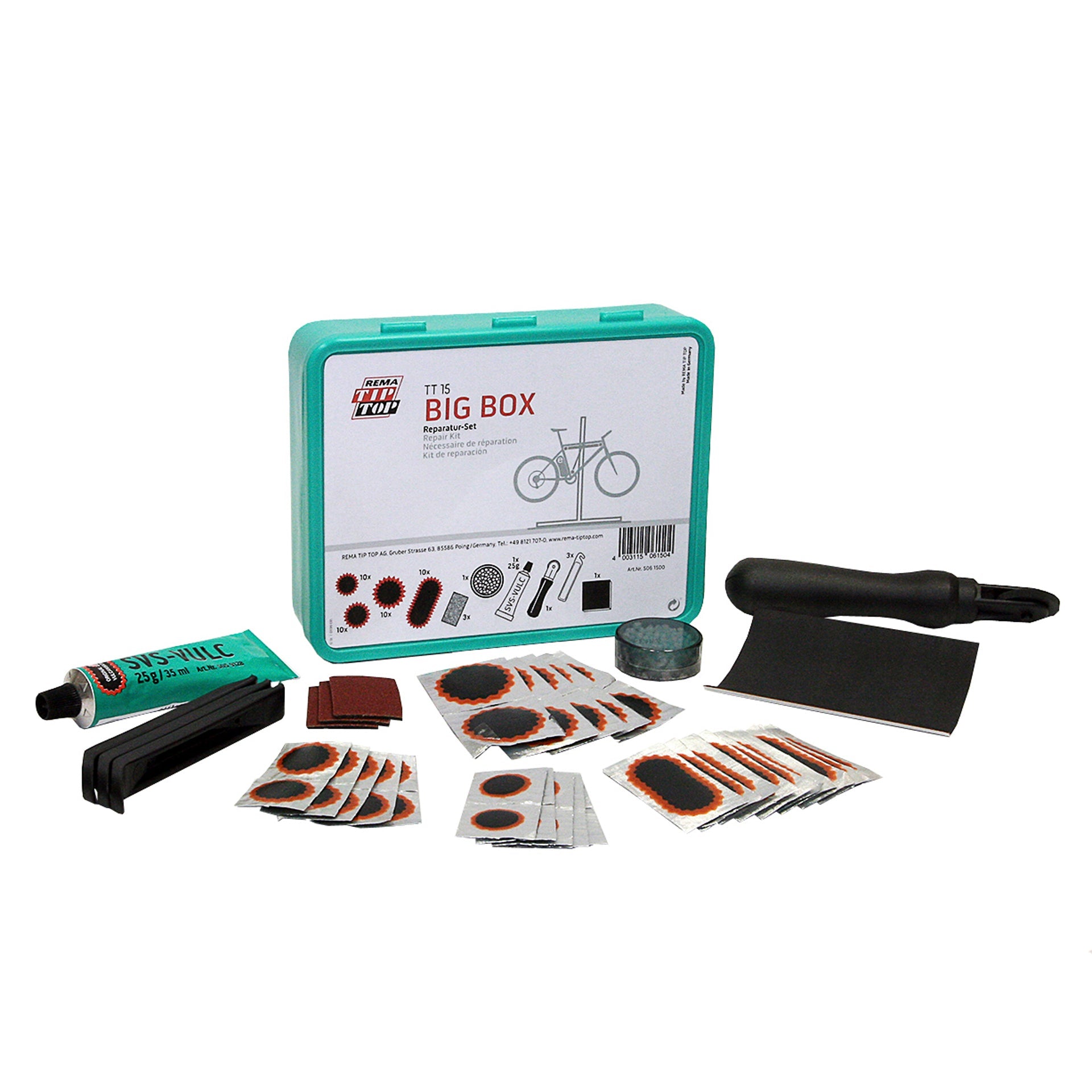 TipTop Fahrradrep. Set TT 15 – Relags Produktbild