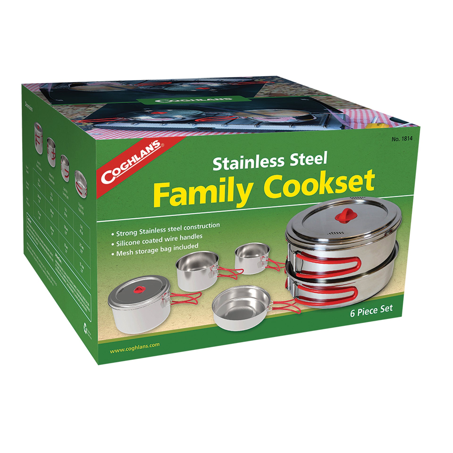 Coghlans Edelstahlkochset Family – Detailbild 3