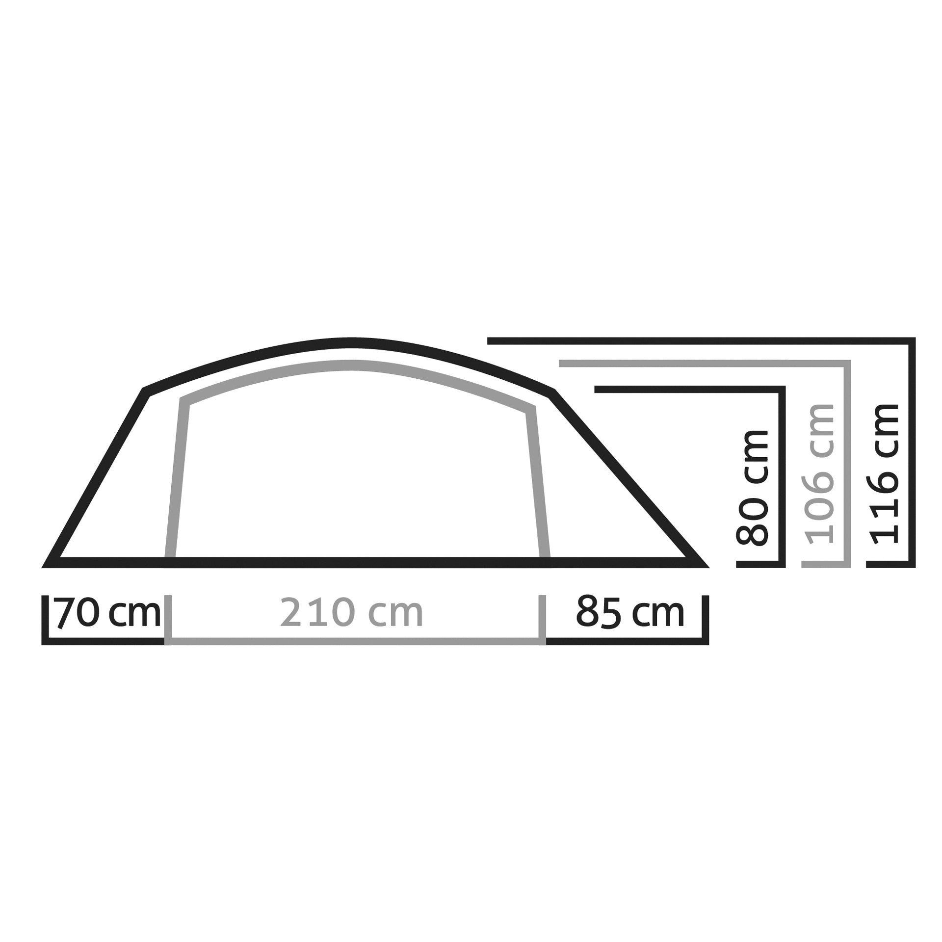 Salewa Sierra Leone 3 Personen – Ansicht 3