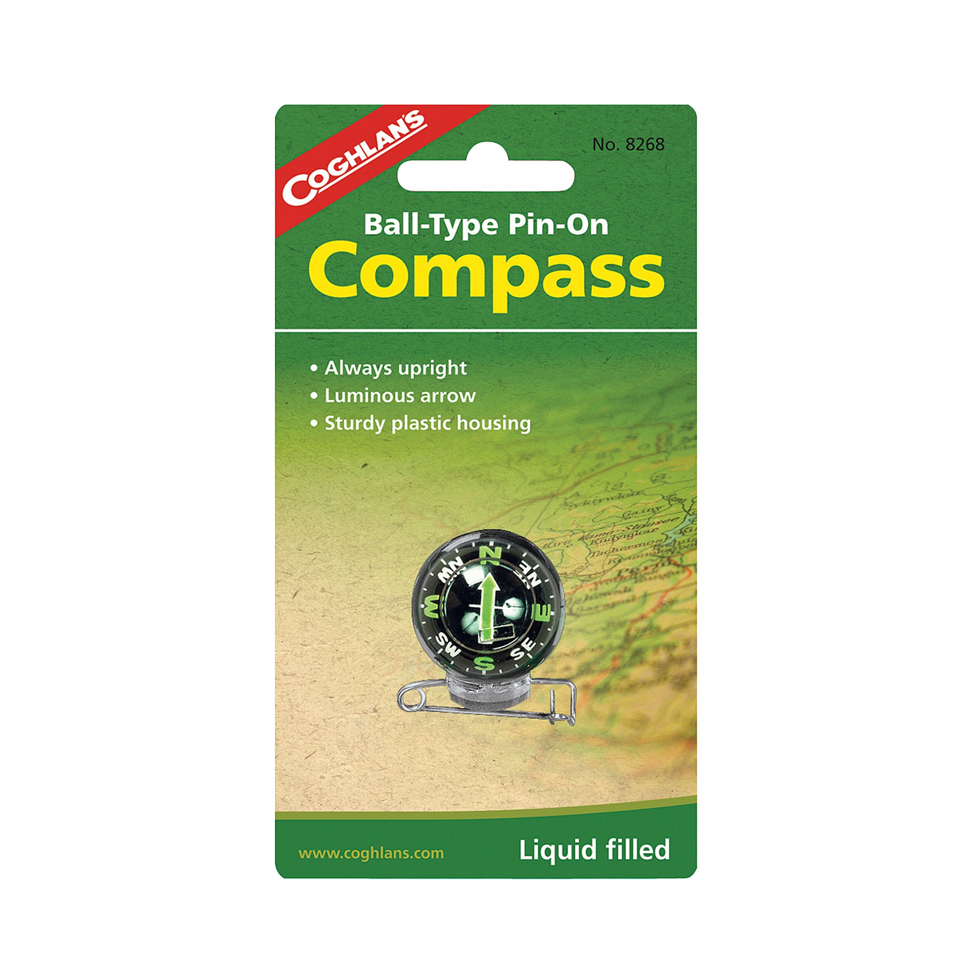 Coghlans Pin-On Kompass – Ansicht 2