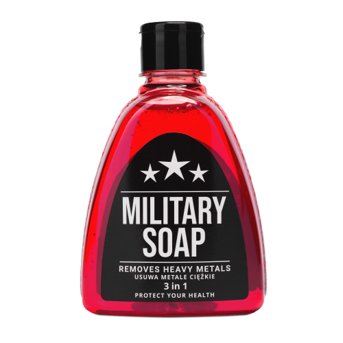 RifleCX Military Soap 300 ml – Abbildung einer Einzelflasche des 12-Stück-Gebindes