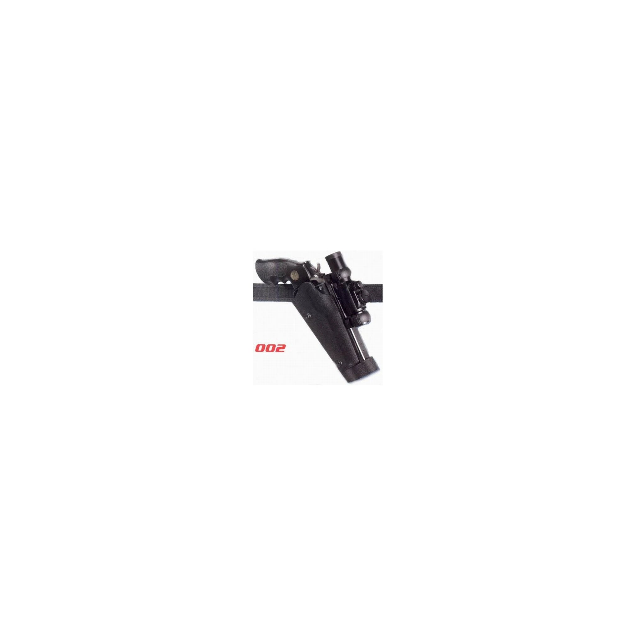 Safariland SAFARILAND® 002 STX Competition Holster für Revolver, schwarz - Ansicht 1
