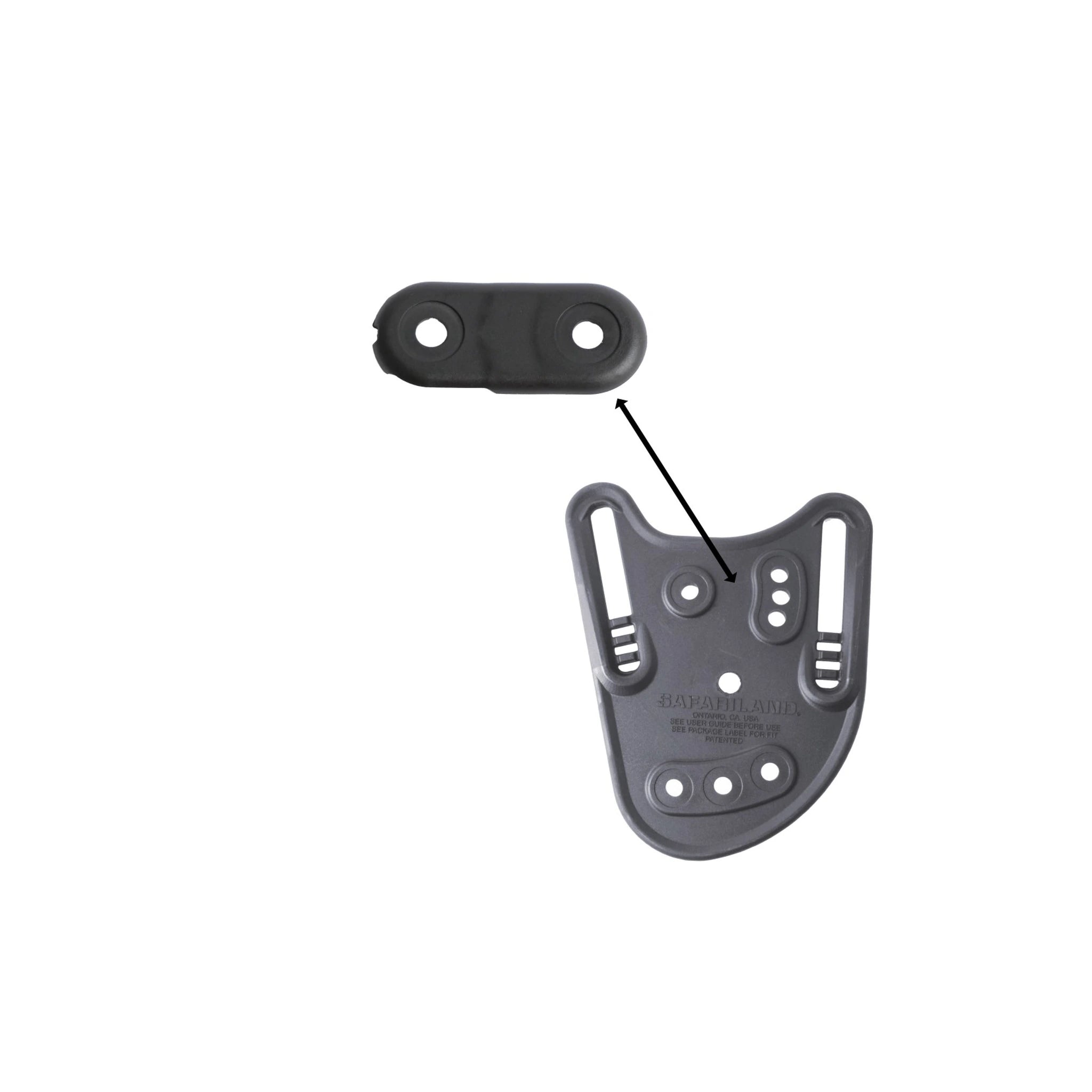 Safariland SAFARILAND® 2-Loch-Unterlegscheibe für Wechselsteg 567BL - Ansicht 2