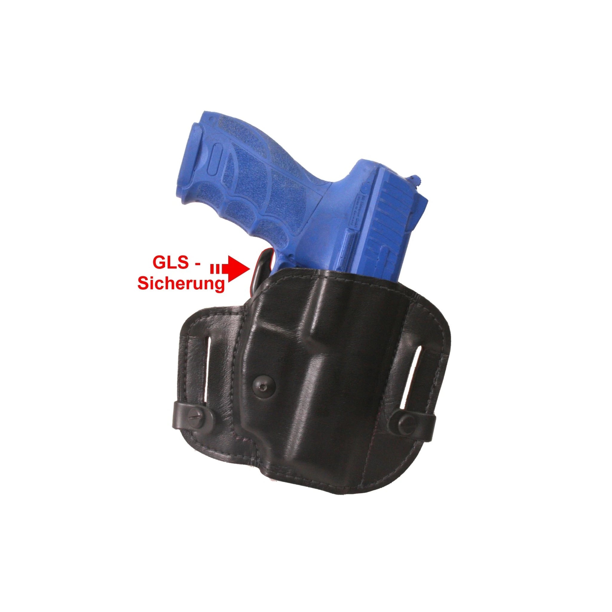 Safariland SAFARILAND® 537 GLS Gürtelholster, schwarz, Lederoptik - Ansicht 1