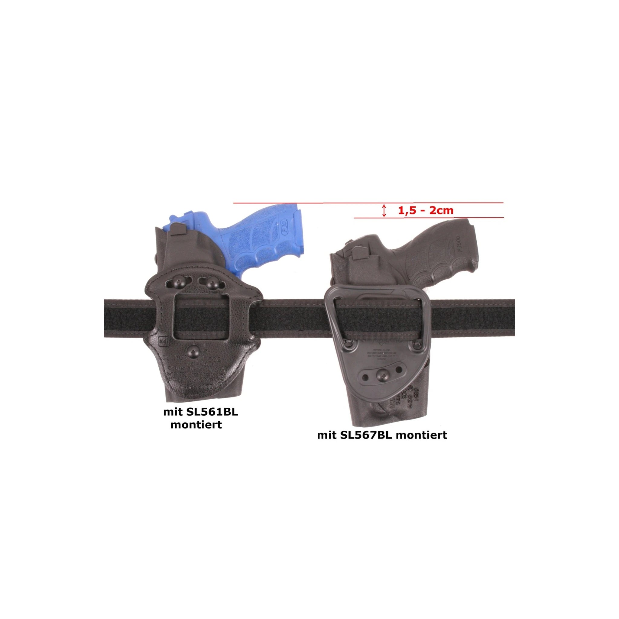 Safariland SAFARILAND® 561BL Hi Holstersteg Zivil - Ansicht 6