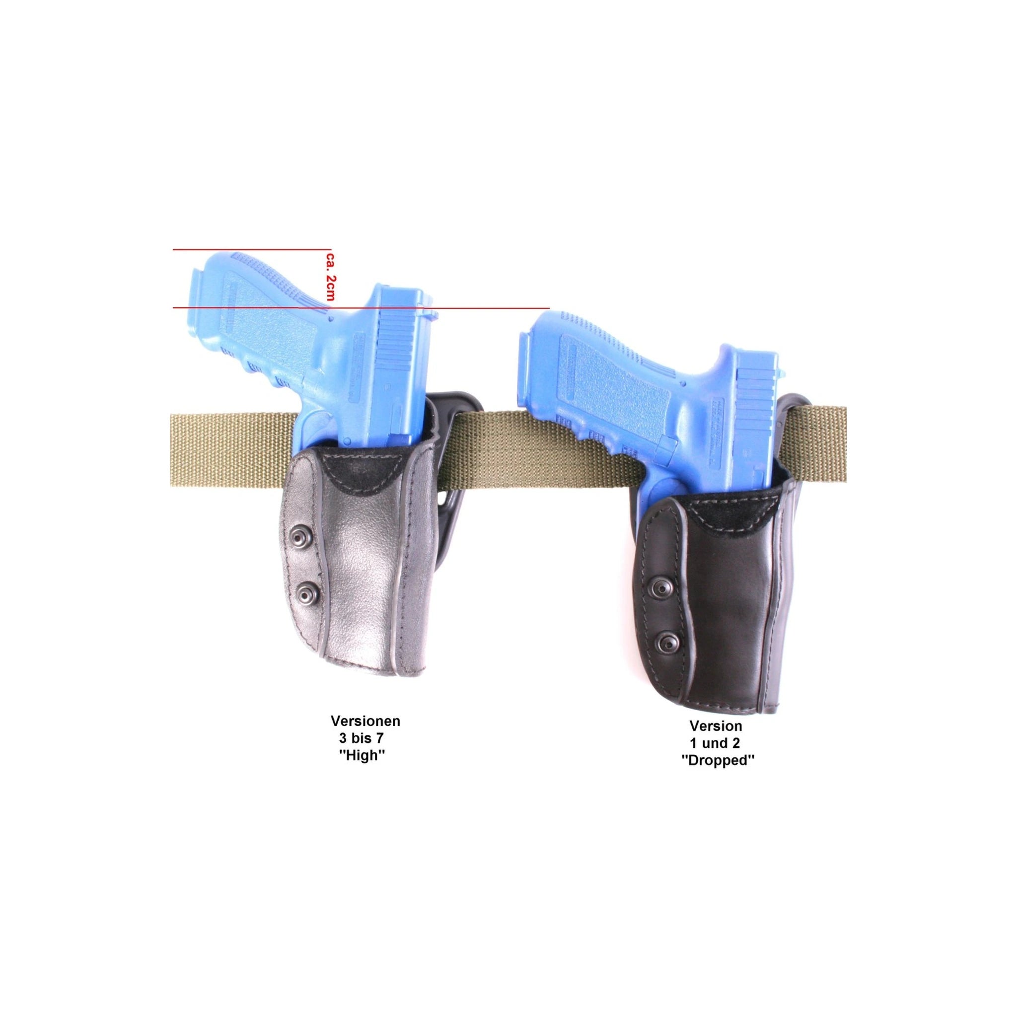 Safariland SAFARILAND® 567 UBL-Wechselsteg, beidhändig, schwarz - Ansicht 3