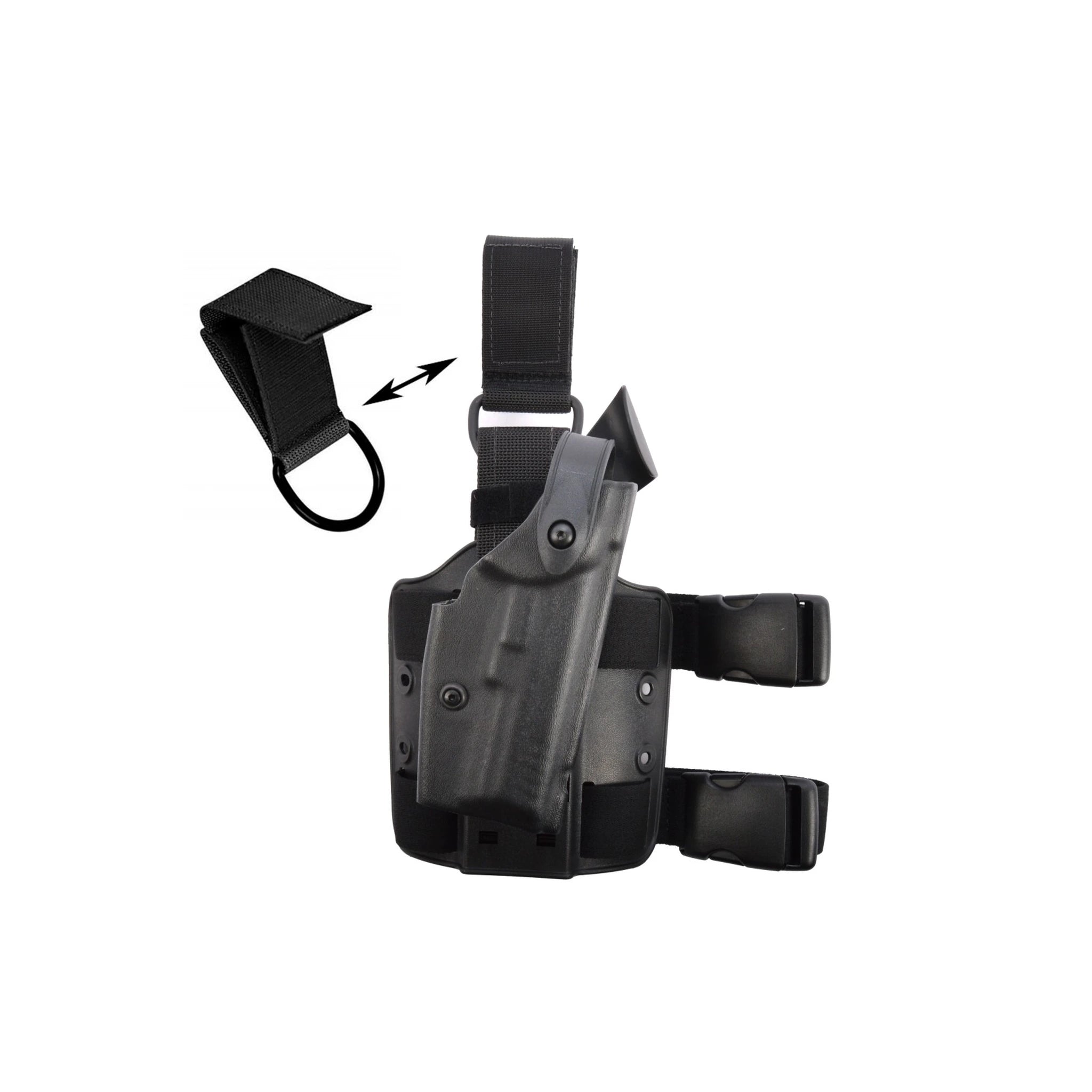 Safariland SAFARILAND® 6004VEDR SLS Taktisches Oberschenkelholster D-Ring - Ansicht 1
