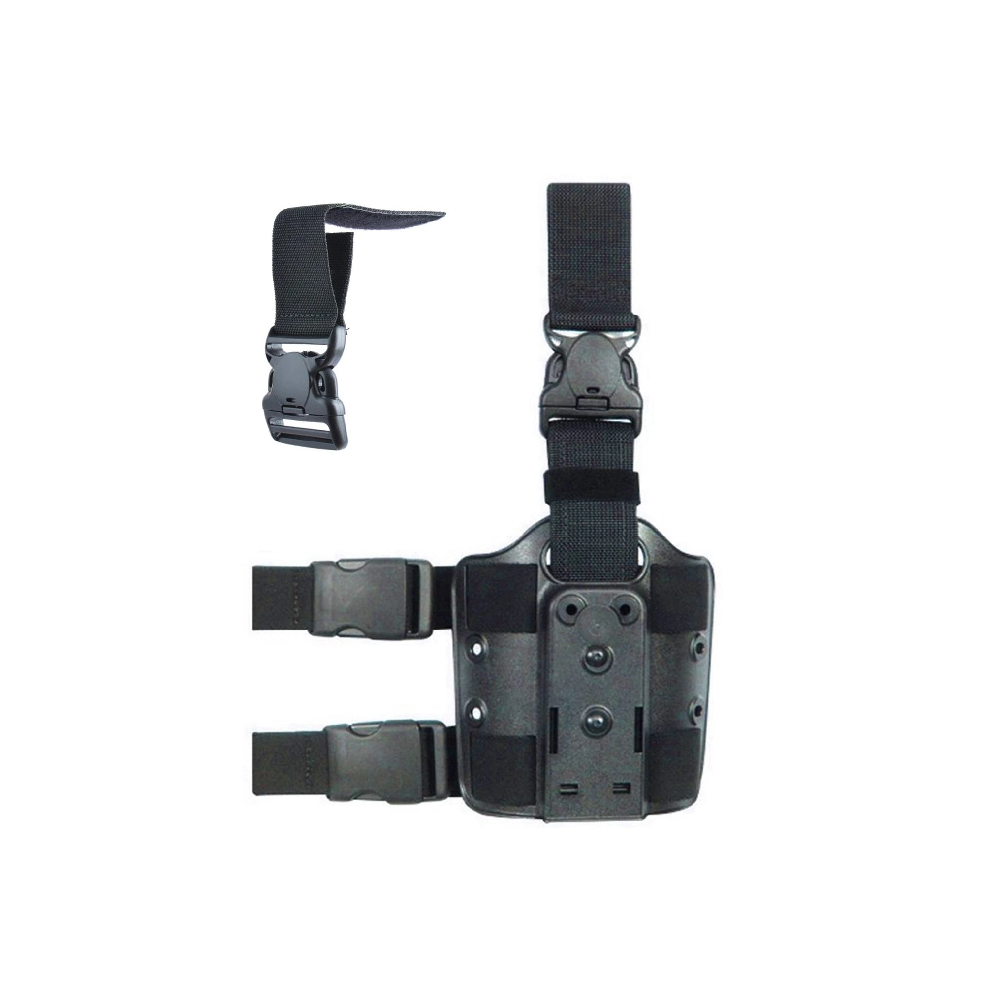 Safariland SAFARILAND® 6005VE TAC Holsterplatte komplett, SL3X-Verschluss, Klett-Schlaufe - Ansicht 1