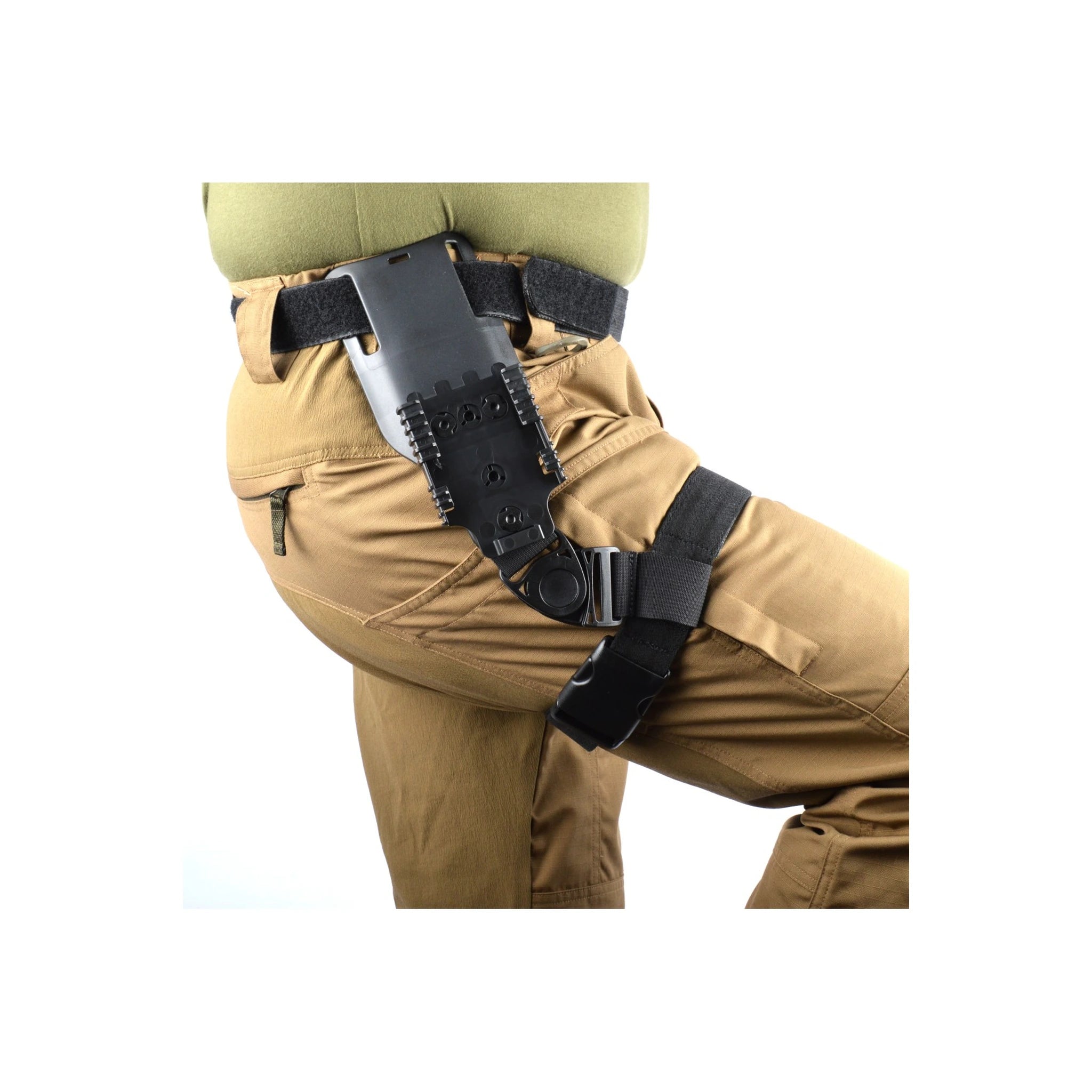 Safariland SAFARILAND® 6075 UBL-Wechselsteg mit QLS-Aufnahmeplatte und Beingurt vormontiert - Ansicht 5