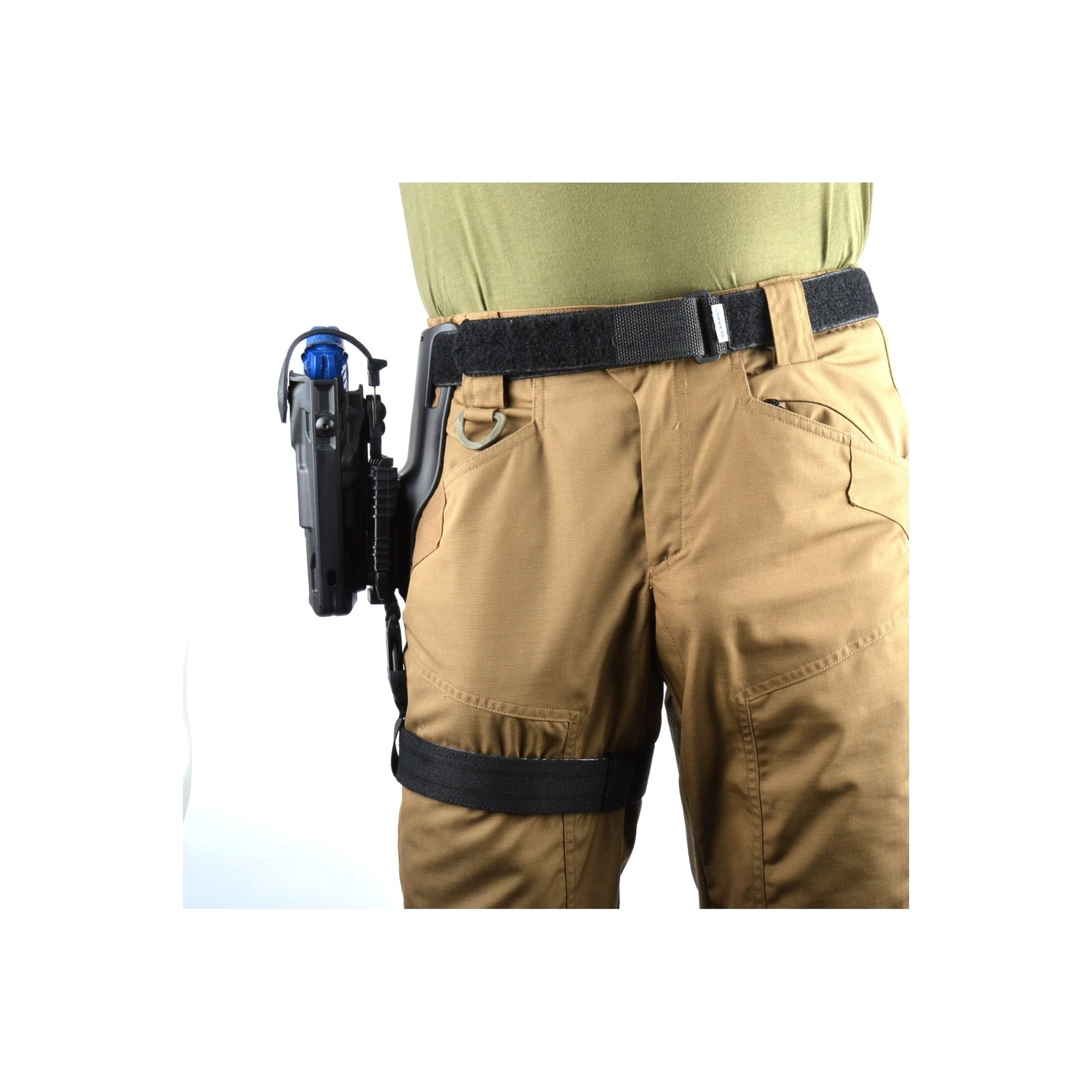 Safariland SAFARILAND® 6075 UBL-Wechselsteg mit QLS-Aufnahmeplatte und Beingurt vormontiert - Ansicht 7