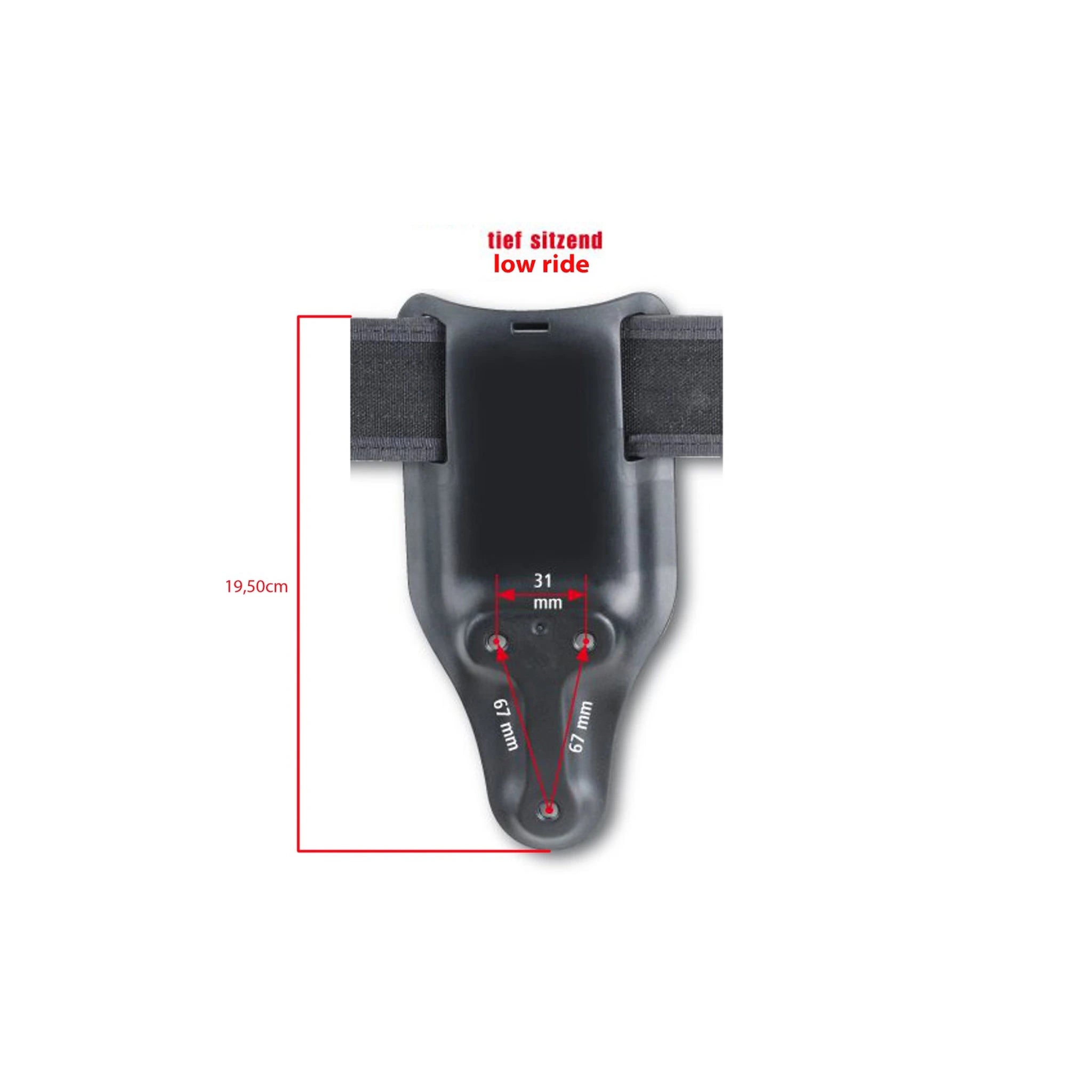 Safariland SAFARILAND® 6075 UBL-Wechselsteg (tief sitzend) - Ansicht 3