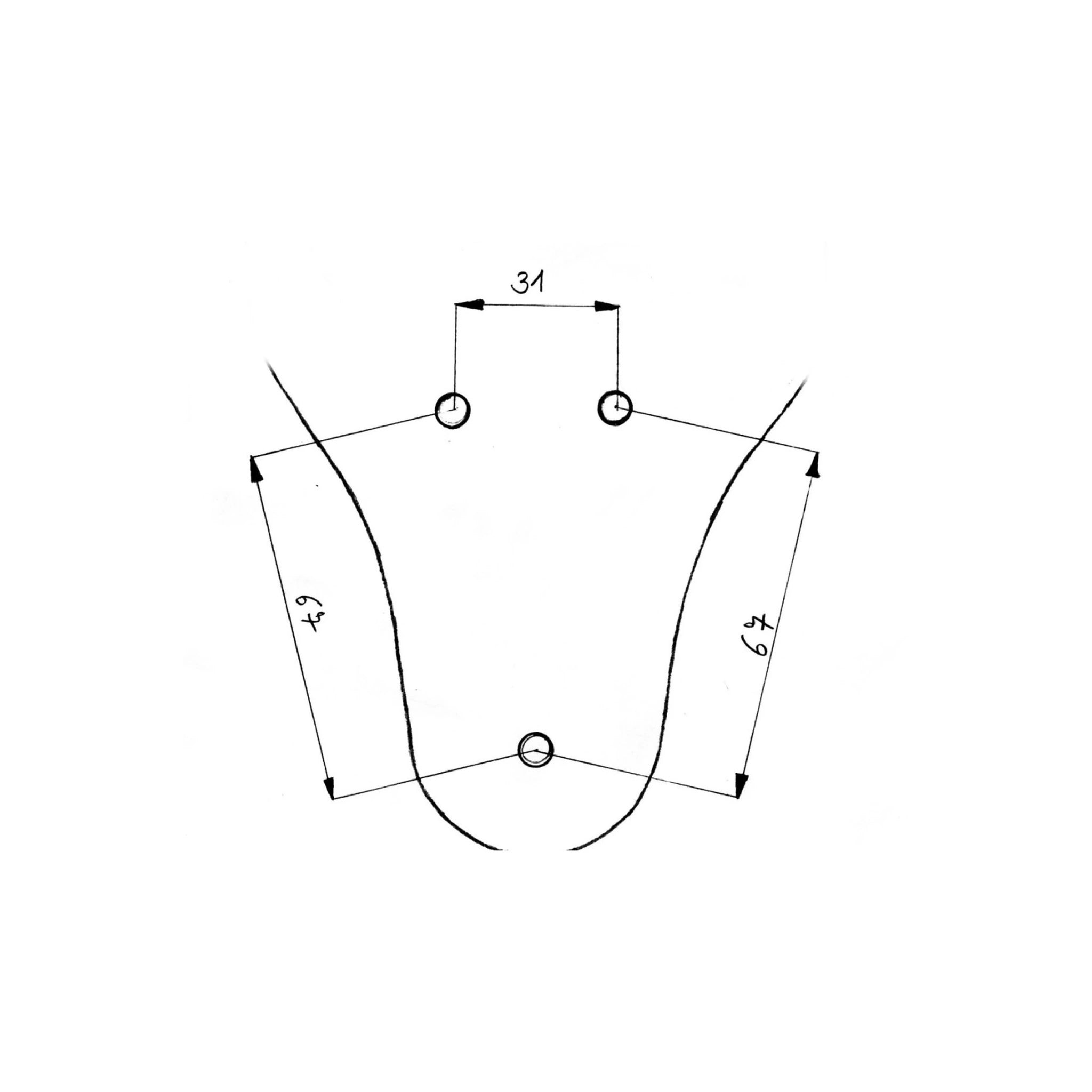 Safariland SAFARILAND® 6281 UBL-Wechselsteg, schwarz - Ansicht 2