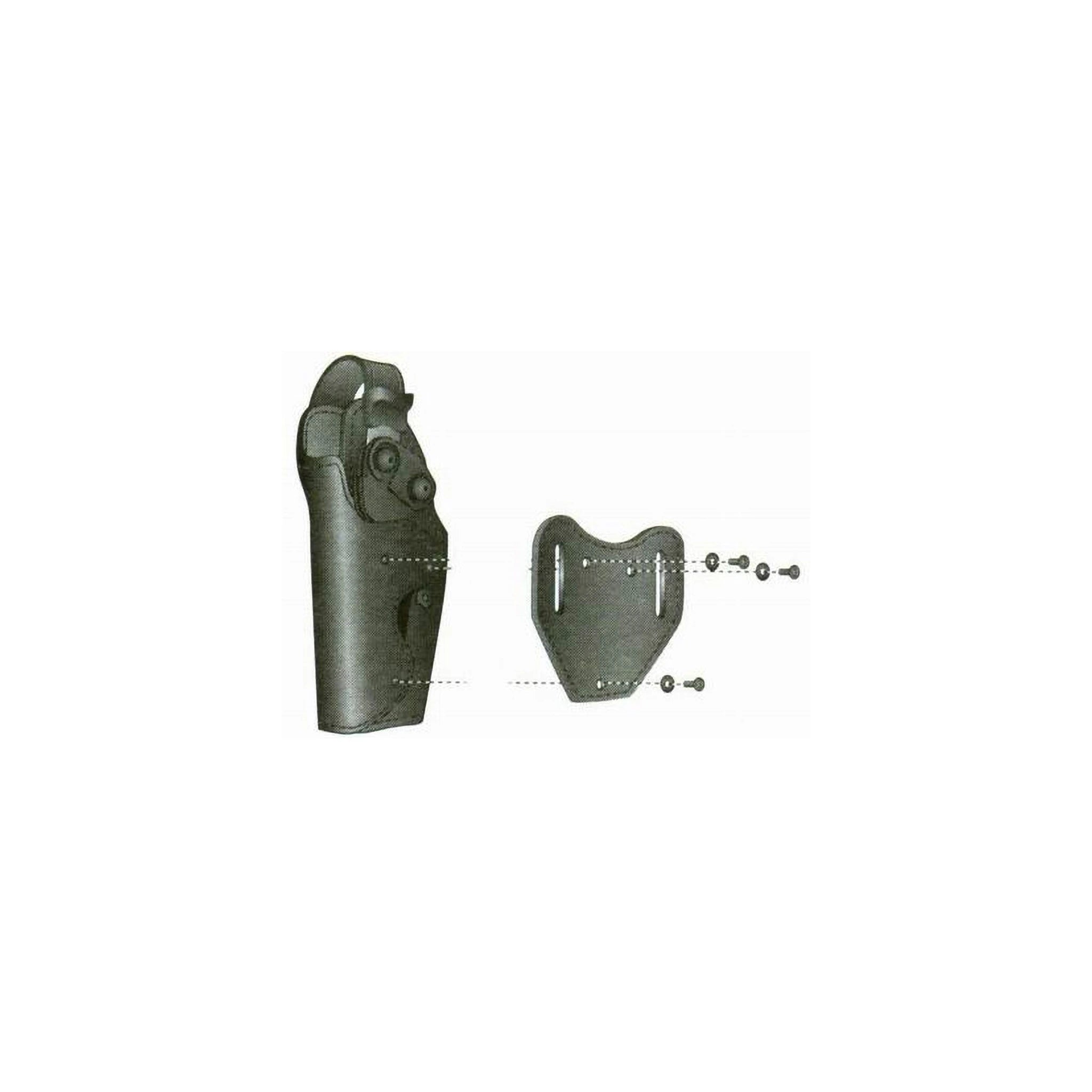 Safariland SAFARILAND® 6281 UBL-Wechselsteg, schwarz - Ansicht 3