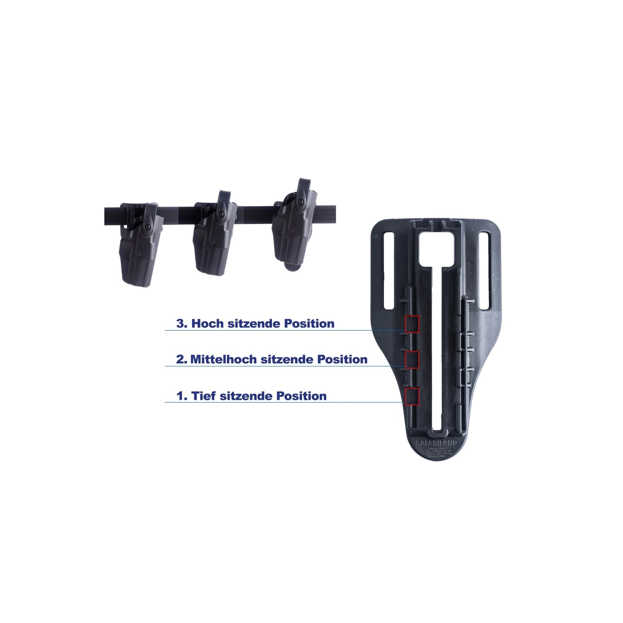 Safariland SAFARILAND® 736AUBL 7TS (ALS/SLS) Dienstholster - Ansicht 5