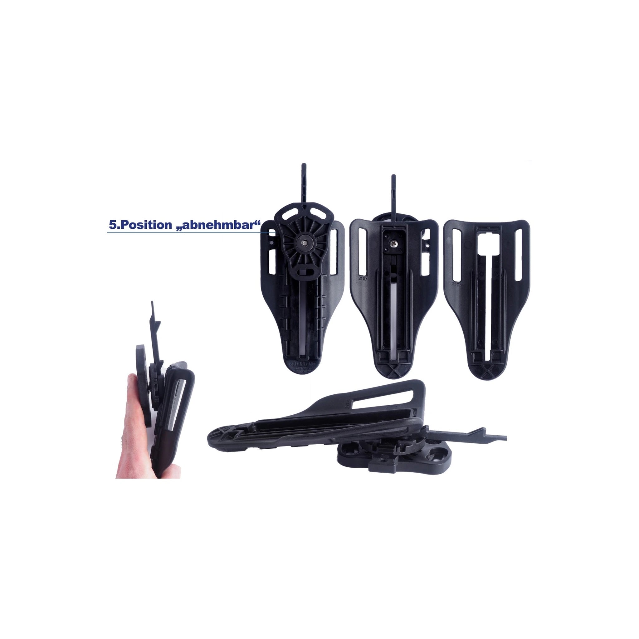 Safariland SAFARILAND® 736AUBL 7TS (ALS/SLS) Dienstholster - Ansicht 7