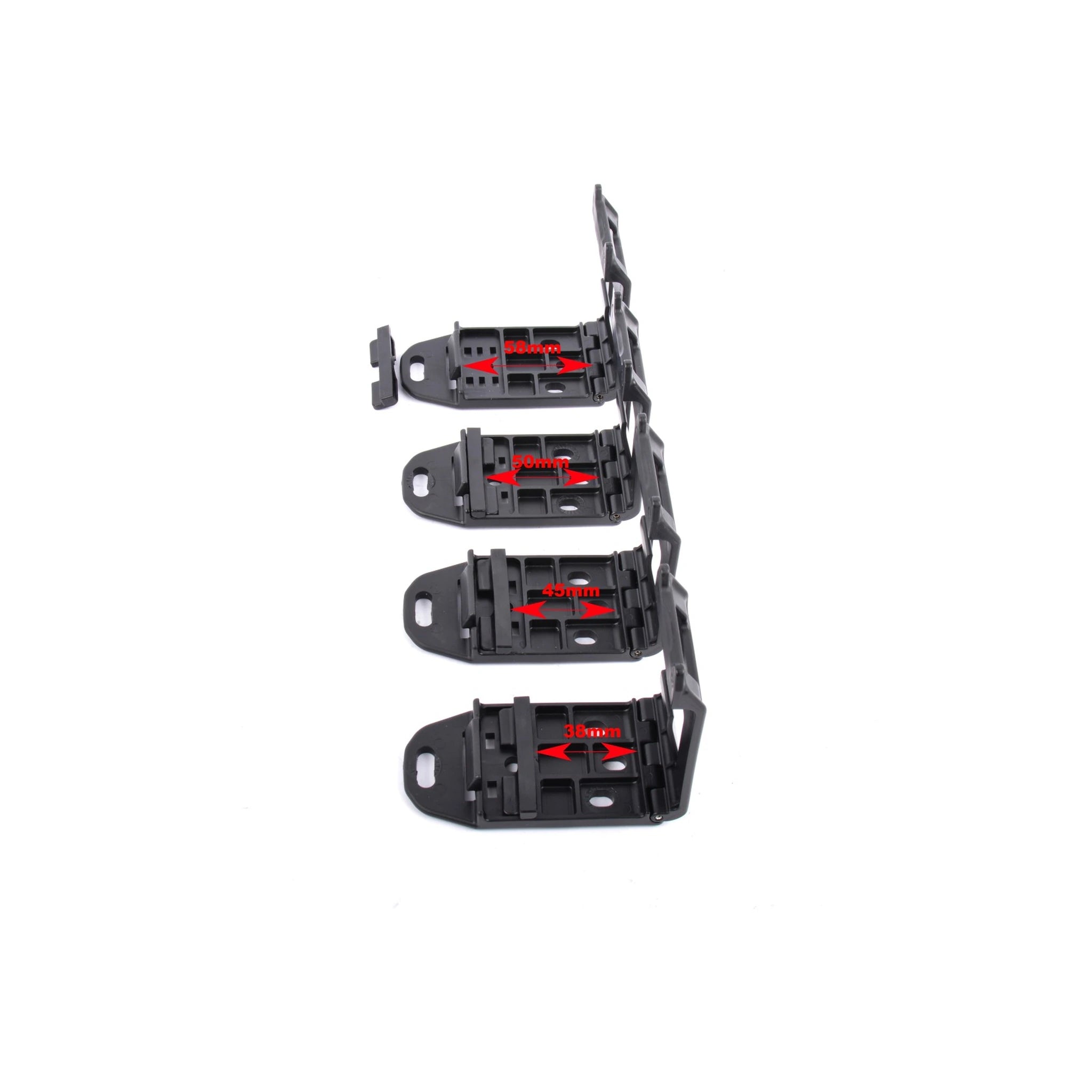 Safariland SAFARILAND® 745BL Gürtel-Clip 3-Loch UBL-Holster oder Zubehör mit 2er Bohrung - Ansicht 2