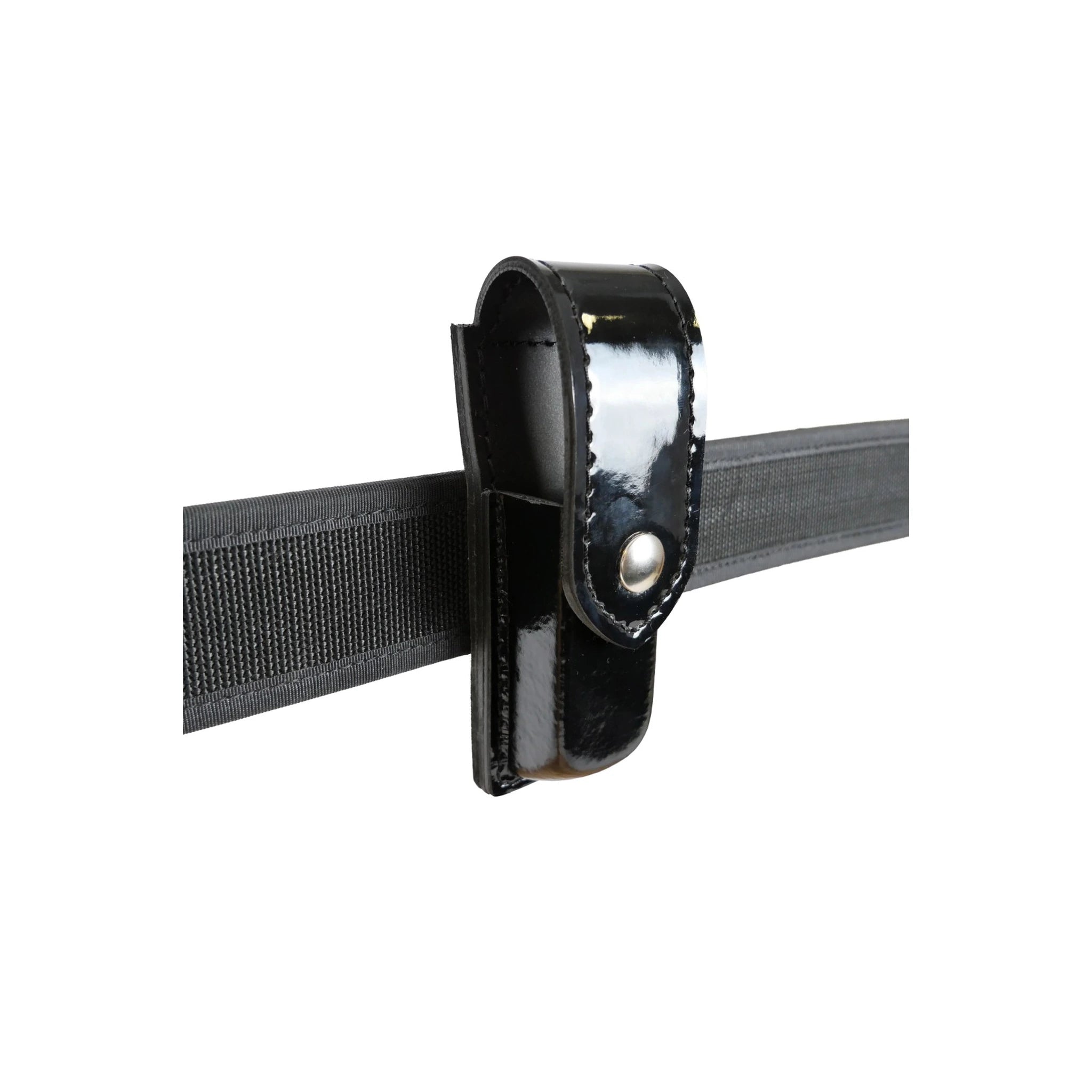Safariland SAFARILAND® 76 HI GLOSS Einfach-Magazintasche f. Gürtel, Chrom Knopf - Ansicht 5
