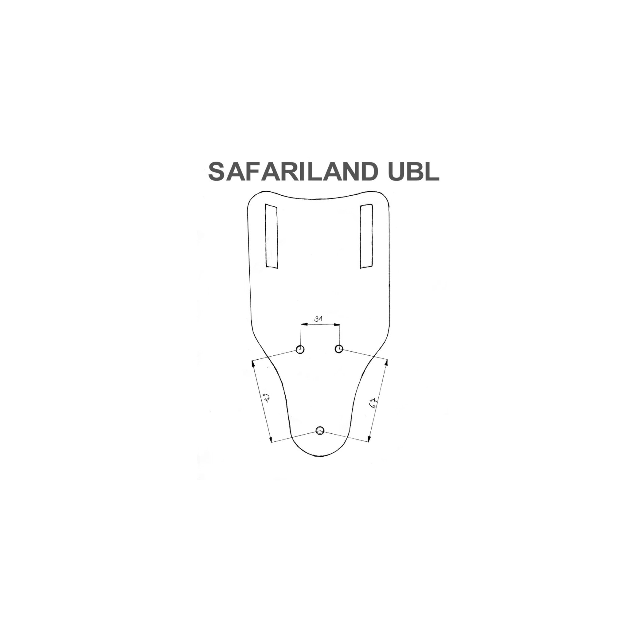 Safariland SAFARILAND® "Drop Adapter Kit", schwarz - Ansicht 7