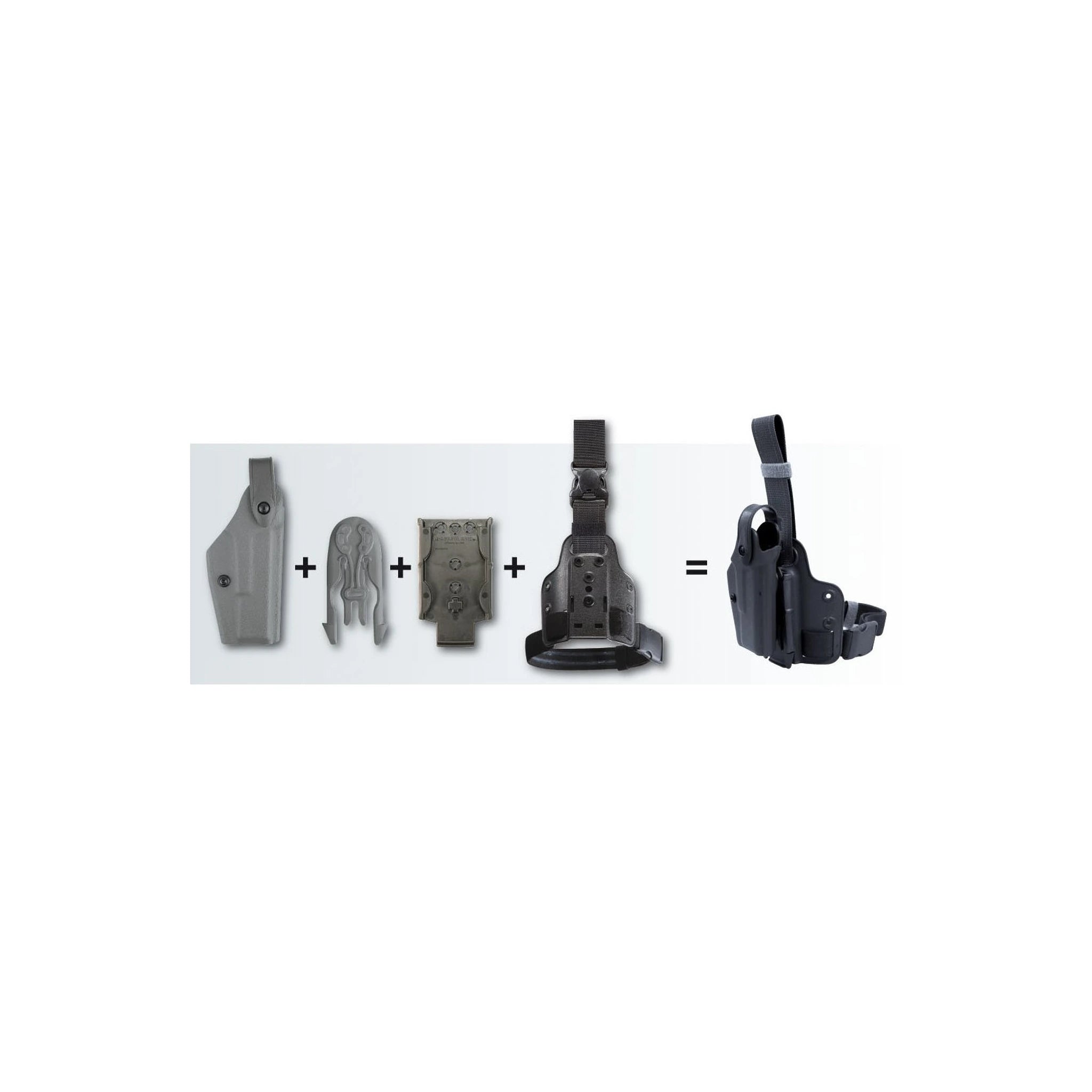 Safariland SAFARILAND® Molle UBL-Gabel (groß) für Holstermontage - Ansicht 3