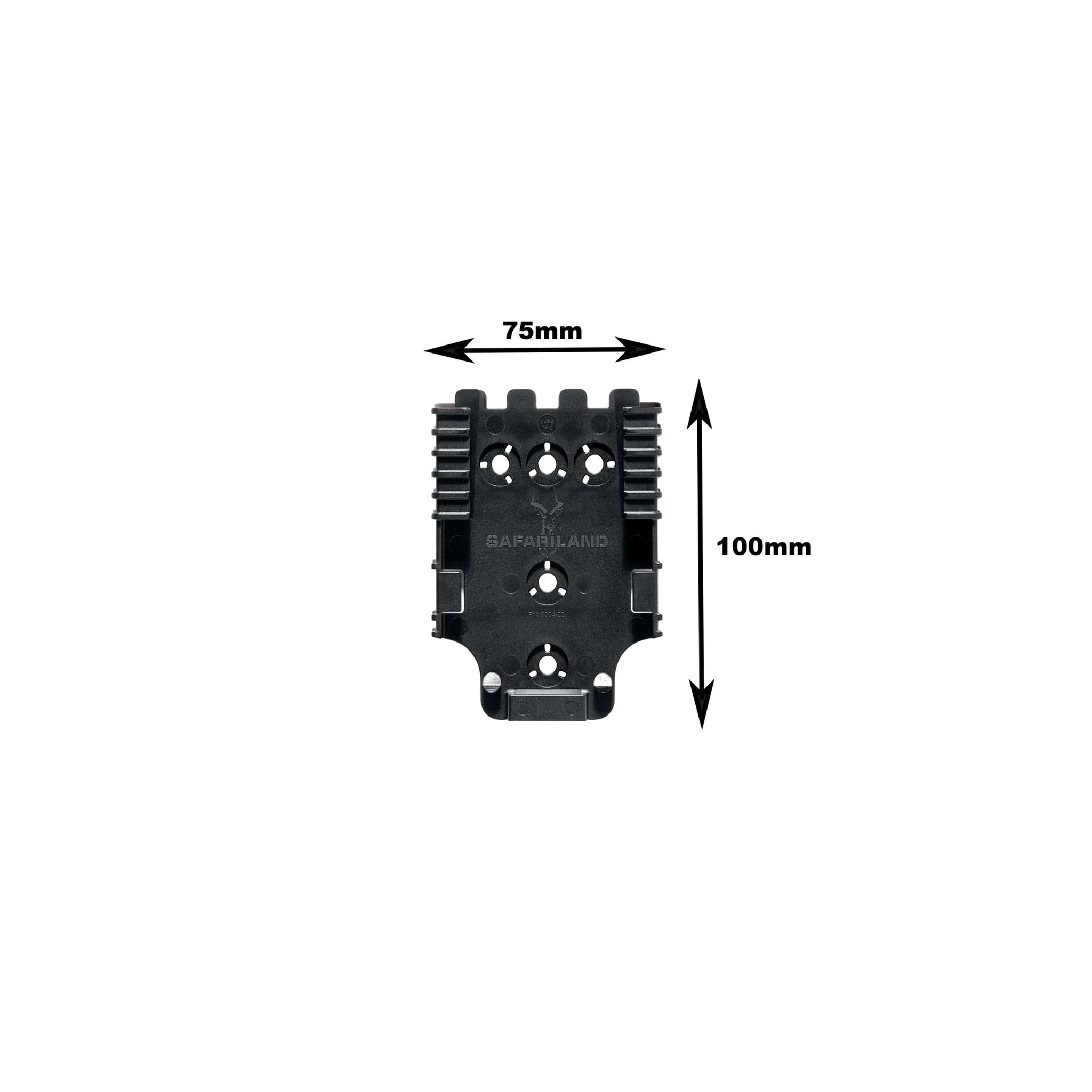 Safariland SAFARILAND® QLS-22L Aufnahmeplatte mit Wegnahmesicherung - Ansicht 1