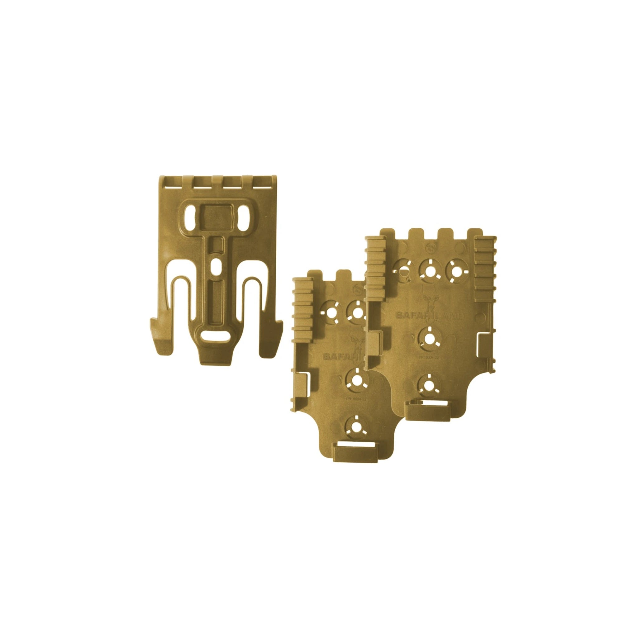 Safariland SAFARILAND® QLS-Kit 3 (1 x Gabel QLS19, 2 x Aufnahmeplatte QLS22) - Ansicht 1