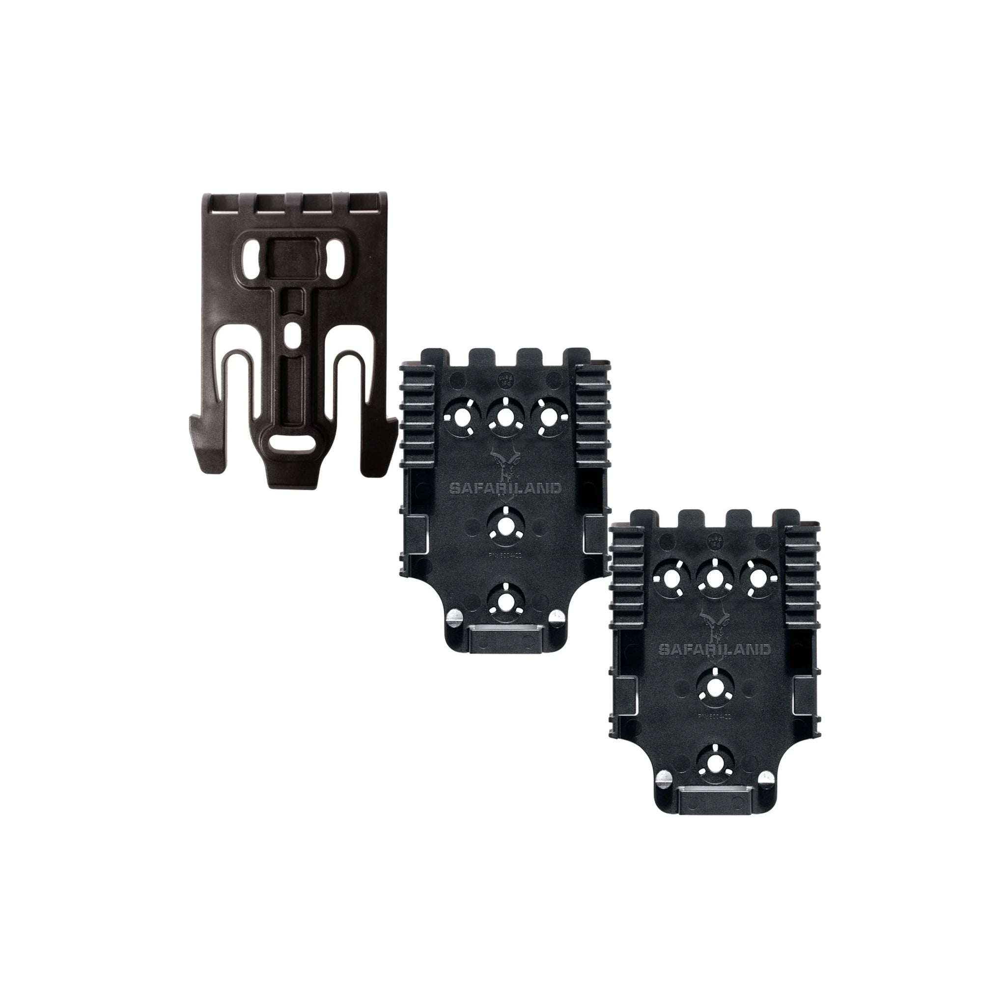 Safariland SAFARILAND® QLS-Kit 4 (1 x Gabel QLS19, 2 x Sicherheits-Aufnahmeplatte QLS22L - Ansicht 1