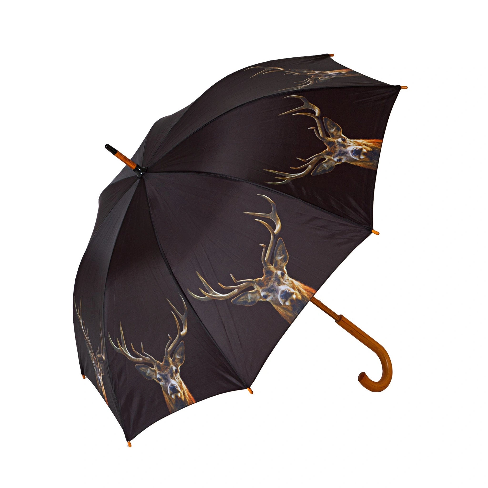 Regenschirm mit Hirschmotiv
