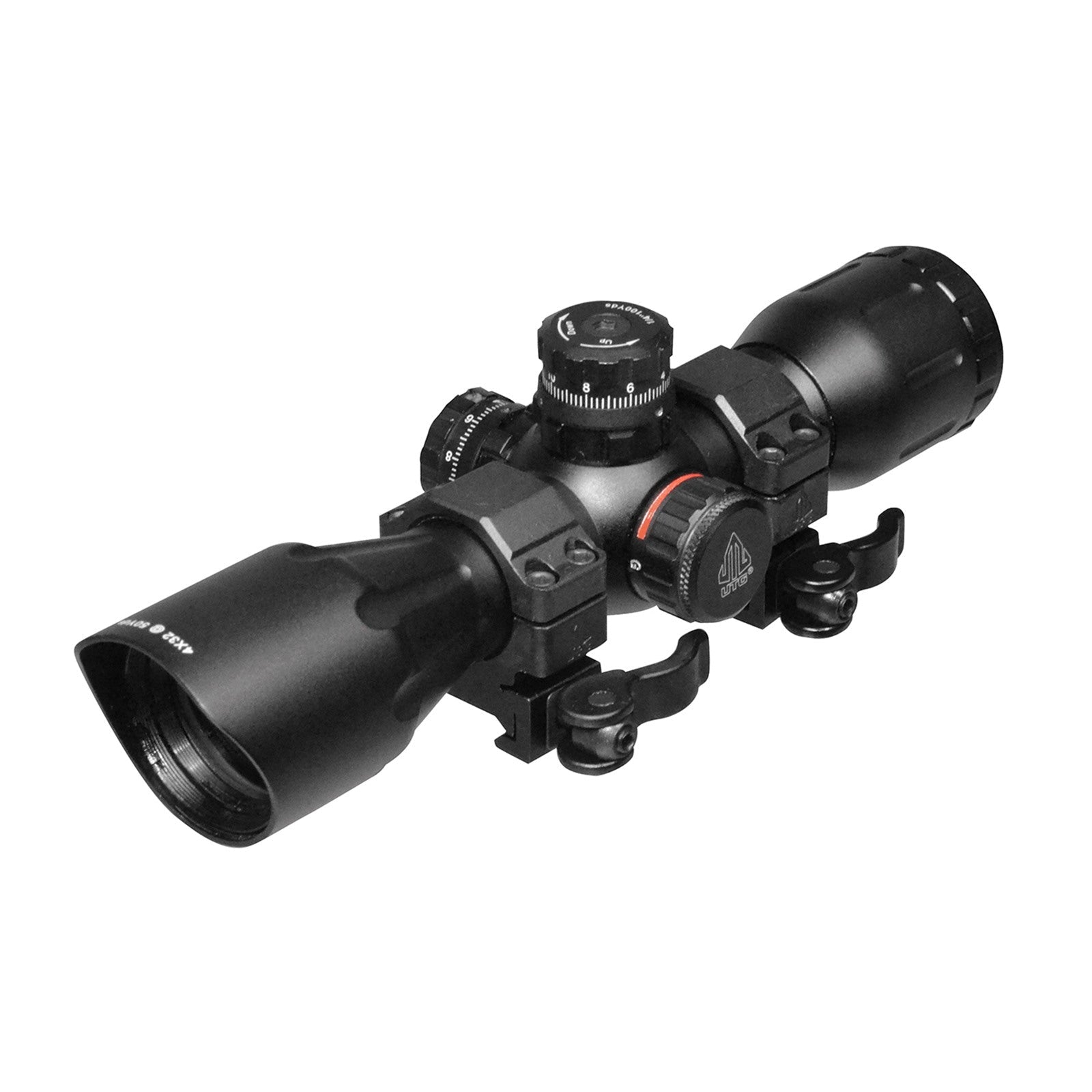 UTG 4x32 Crossbow Scope mit QD Ringmontagen