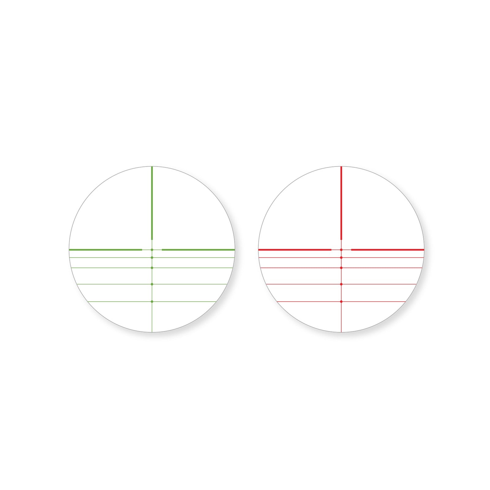 UTG Pro 5 Step RGB Reticle gruen rot Absehen