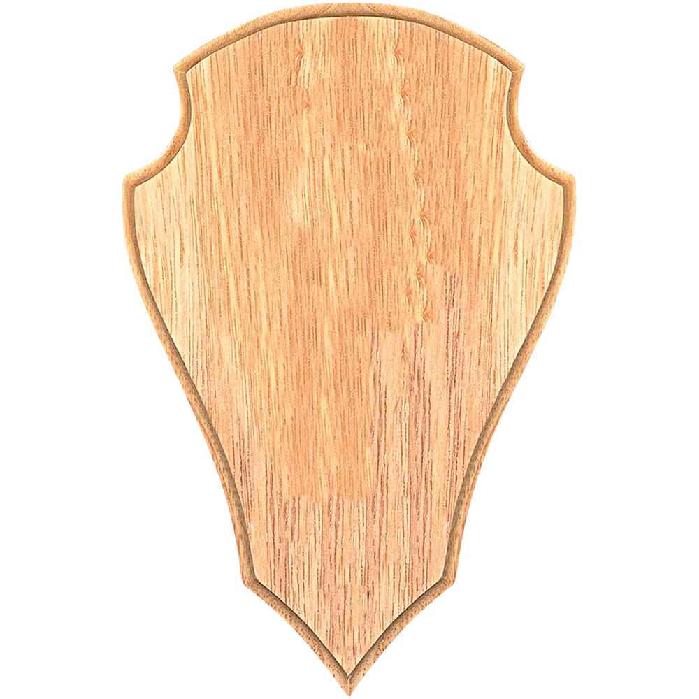 Wald & Forst Trophäenschild Bock, mit Kiefereinlage
