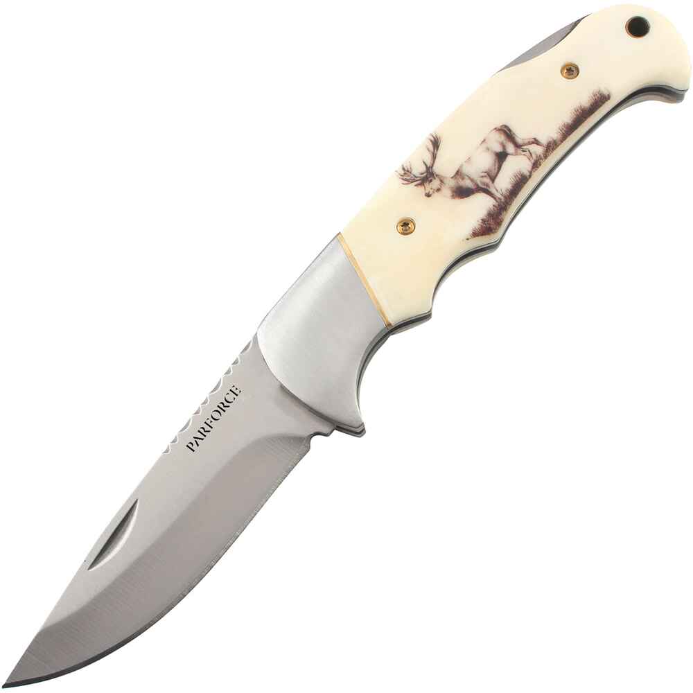 Parforce Essential Klappmesser Albero Hirsch