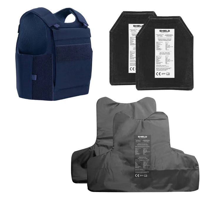 SHIELDEinsatzweste DELTA Enforcement SK1 bis SK4 / OHNE ( - Black Raptor