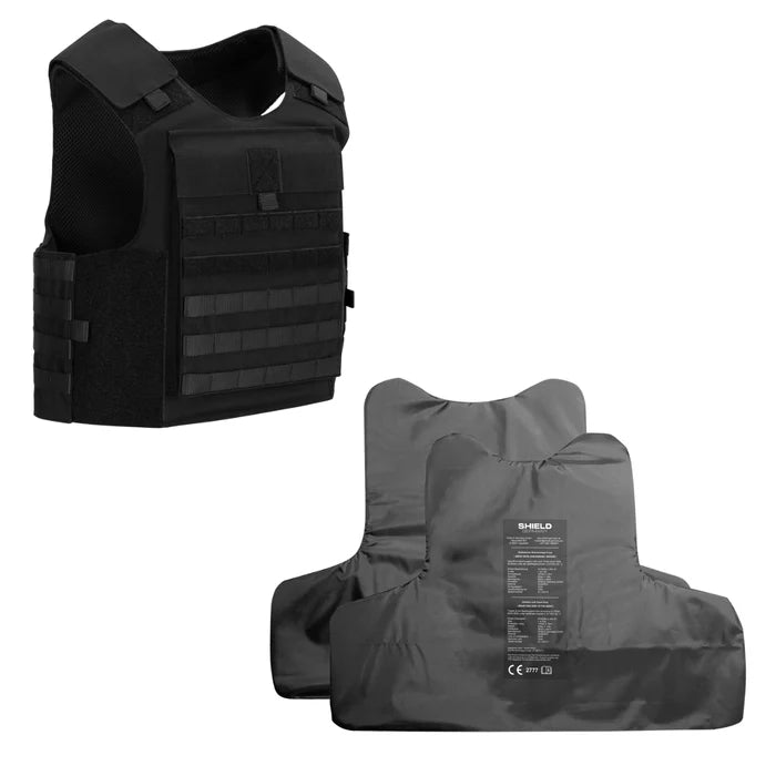 SHIELDEinsatzweste DELTA Tactical / Enforcement SK1 bis SK4 - Black Raptor