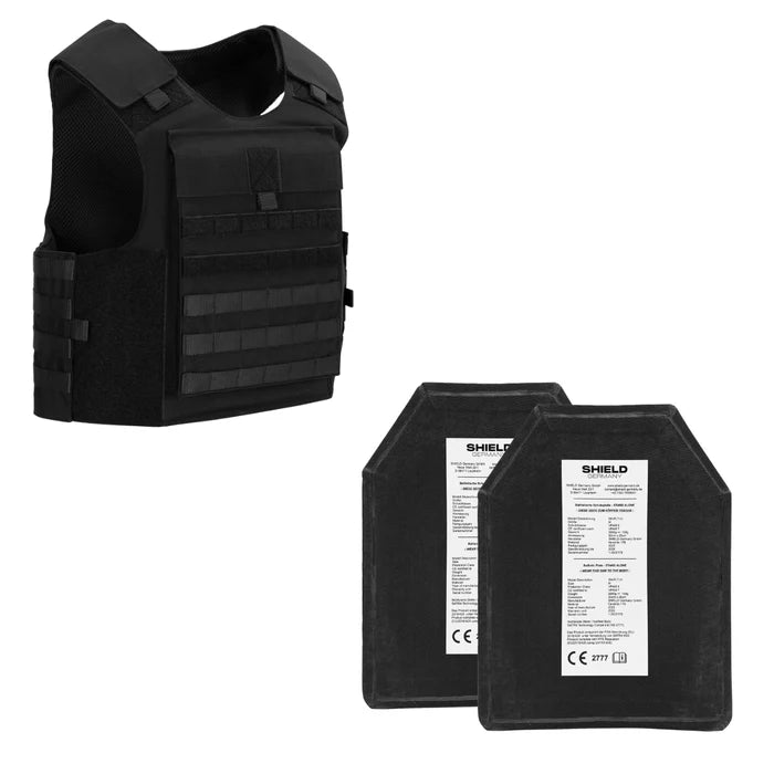 SHIELDEinsatzweste DELTA Tactical / Enforcement SK1 bis SK4 - Black Raptor