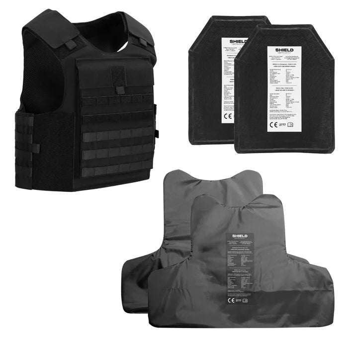 SHIELDEinsatzweste DELTA Tactical / Enforcement SK1 bis SK4 - Black Raptor