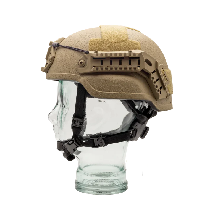 SHIELD BRAVO NIJ - IIIA MICH Helm mit Rails - Black Raptor