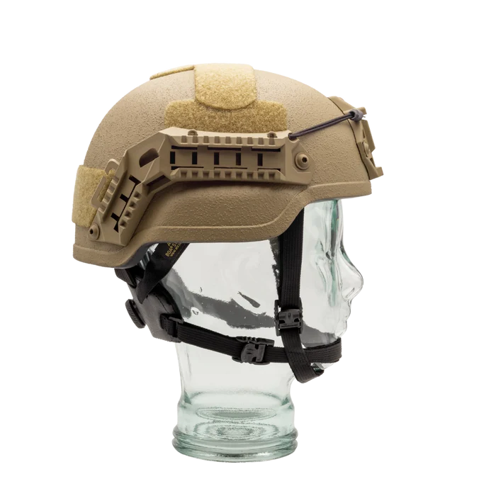 SHIELD BRAVO NIJ - IIIA MICH Helm mit Rails - Black Raptor