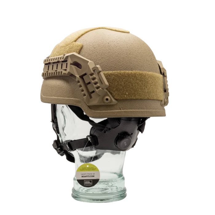 SHIELD BRAVO NIJ - IIIA MICH Helm mit Rails - Black Raptor